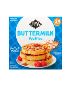 Waffles mantequilla First Street