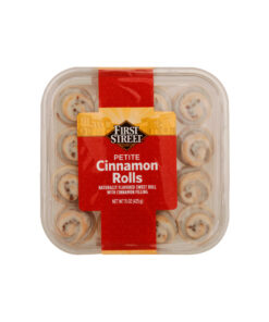 Roles de canela glaseados First Street