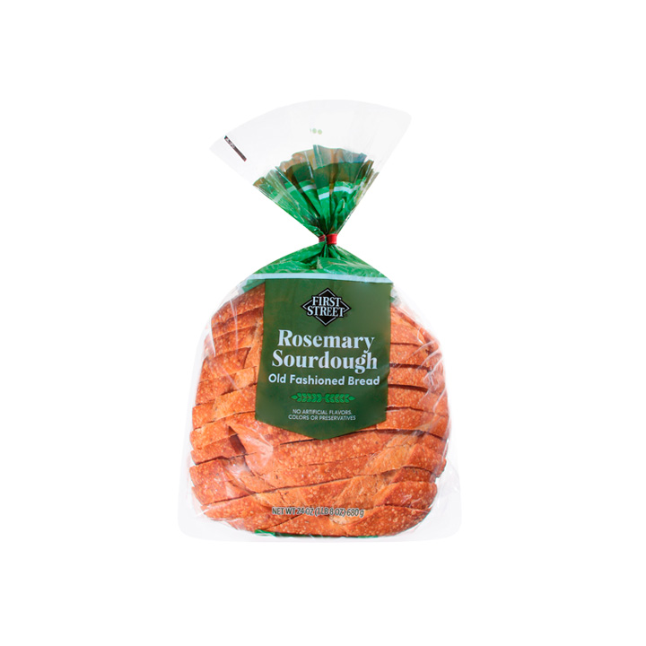 Pan de masa madre rosemary sourdough First Street