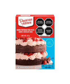 Harina para pastel chocolate suizo Duncan Hines
